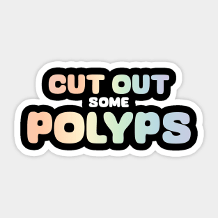 Gastroenterology Gastrointestinal Polyps Sticker